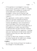 Preview for 7 page of Philips DiamondClean Smart sonicare HX9924/03 Manual