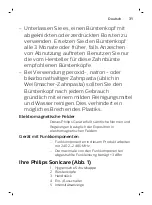 Preview for 31 page of Philips DiamondClean Smart sonicare HX9924/03 Manual