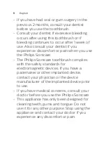 Preview for 6 page of Philips DiamondClean Smart sonicare HX9924/43 Manual