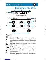 Preview for 5 page of Philips Diga Instructions For Use Manual