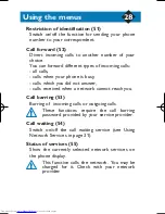 Preview for 32 page of Philips Diga Instructions For Use Manual