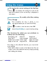 Preview for 35 page of Philips Diga Instructions For Use Manual