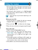 Preview for 36 page of Philips Diga Instructions For Use Manual