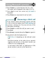 Preview for 38 page of Philips Diga Instructions For Use Manual