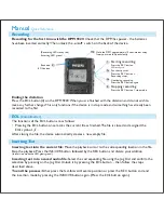 Preview for 3 page of Philips Digital PocketMemo 9220 Instruction Manual