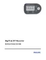 Philips DigiTrak XT Instructions For Use Manual preview