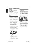 Preview for 8 page of Philips DivX DVP3146K User Manual