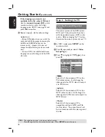 Preview for 20 page of Philips DivX Ultra HTS3101 User Manual