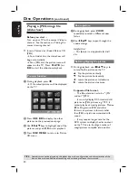 Preview for 30 page of Philips DivX Ultra HTS3101 User Manual