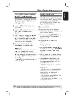 Preview for 31 page of Philips DivX Ultra HTS3101 User Manual