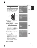 Preview for 33 page of Philips DivX Ultra HTS3101 User Manual