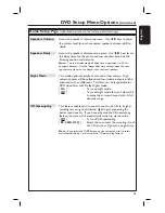 Preview for 35 page of Philips DivX Ultra HTS3101 User Manual