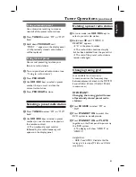 Preview for 41 page of Philips DivX Ultra HTS3101 User Manual