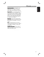 Preview for 47 page of Philips DivX Ultra HTS3320 User Manual