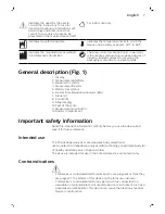 Предварительный просмотр 7 страницы Philips DL8780 User Manual