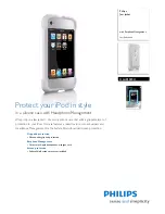 Philips DLA81820H Brochure предпросмотр