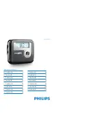 Предварительный просмотр 1 страницы Philips DLV2007 User Manual