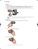 Предварительный просмотр 8 страницы Philips DMVC300K FunCam Instructions For Use Manual