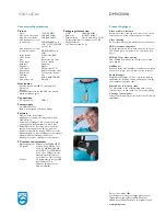 Preview for 2 page of Philips DMVC300K FunCam Specifications