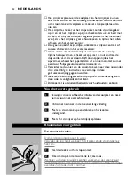 Preview for 34 page of Philips Double Speed GC6102 User Manual