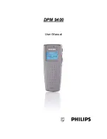 Предварительный просмотр 1 страницы Philips DPM 9400 User Manual