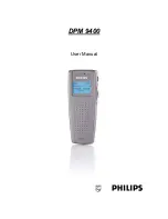 Preview for 1 page of Philips DPM 9400 User Manual