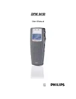 Philips DPM 9450 User Manual preview