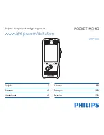 Philips DPM7000 Instruction Manual preview