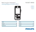 Philips DPM8000 Manual preview