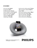 Предварительный просмотр 1 страницы Philips DS 3000 Quick Start Manual