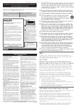 Preview for 2 page of Philips DS1110 Quick Start Manual