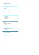 Preview for 3 page of Philips DS1155/98 User Manual