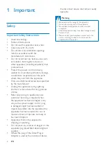 Preview for 4 page of Philips DS1155/98 User Manual