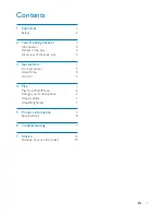 Preview for 3 page of Philips DS1155 User Manual