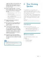 Предварительный просмотр 4 страницы Philips DS3110/37 User Manual