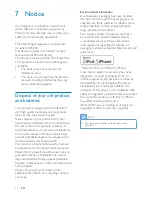 Предварительный просмотр 11 страницы Philips DS3110/37 User Manual