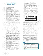 Preview for 3 page of Philips DS3110 User Manual