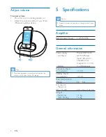 Preview for 9 page of Philips DS3110 User Manual