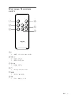 Предварительный просмотр 6 страницы Philips DS3150/12 User Manual