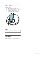 Предварительный просмотр 12 страницы Philips DS3150/12 User Manual