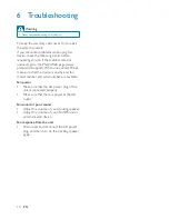 Предварительный просмотр 12 страницы Philips DS3205 User Manual