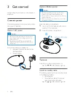 Предварительный просмотр 5 страницы Philips DS3400/05 User Manual