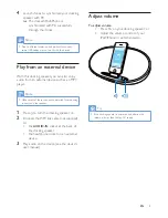 Предварительный просмотр 8 страницы Philips DS3400/05 User Manual