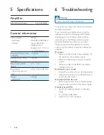 Предварительный просмотр 9 страницы Philips DS3400/05 User Manual