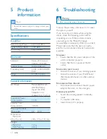 Предварительный просмотр 11 страницы Philips DS3600 User Manual