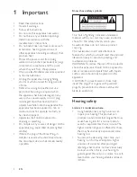 Preview for 3 page of Philips DS6100 User Manual