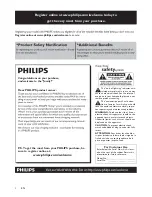 Preview for 3 page of Philips DS6600/37 User Manual