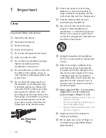 Preview for 5 page of Philips DS6600/37 User Manual