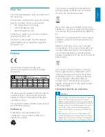 Preview for 4 page of Philips DS6800W/10 User Manual