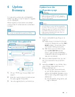 Preview for 22 page of Philips DS6800W/10 User Manual